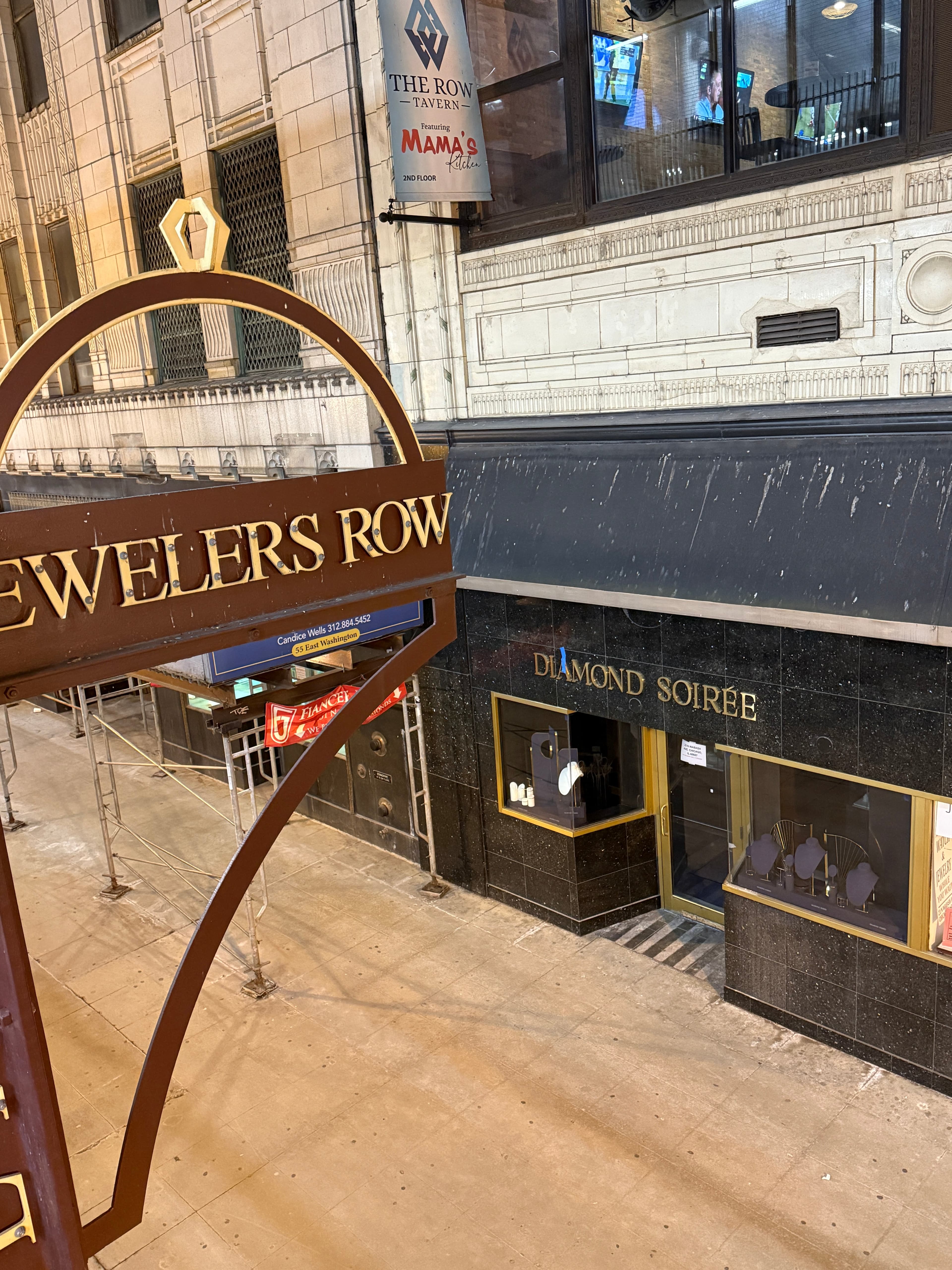 The Diamond Soirée showroom in Chicago
